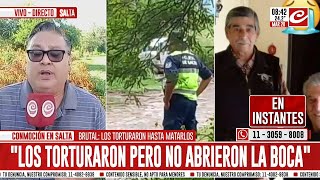 Encontraron muertos a dos hermanos de 70 y 73 años en una finca de Salta [upl. by Atinauj]