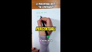 Percentuali semplificate [upl. by Pilar941]