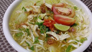 Resep Soto Ayam Mudah dan Enak [upl. by Otsedom819]