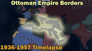 What if Turkey had the borders of the Ottoman Empire  Hoi4 Timelapse [upl. by Lemyt]