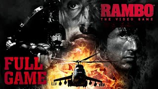 Rambo The Video Game PC  Full Game 1080p60 HD Walkthrough  No Commentary [upl. by Hollie]