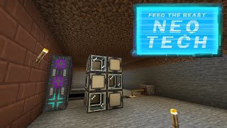 AE2 Autocrafting FTB NeoTech Ep 25 [upl. by Ahsilad]