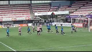 20210424 Finn De Bruin SV Nootdorp JO171 Stage Sparta  Doelpunt oefenwedstrijd [upl. by Leuqram]