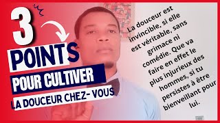 CEUX QUE VOUS DEVRIEZ SAVOIR SUR LA DOUCEUR CHEZ  VOUS [upl. by Ymereg]