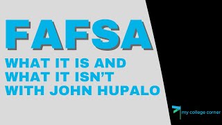 FAFSA Simplified  The One Thing You Need to Know [upl. by Ecitnerp]