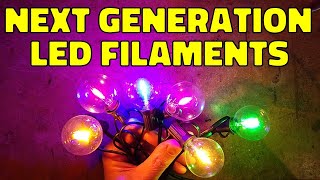 New generation LED filaments  with schematic [upl. by Yazbak]