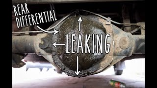 HOW TO Fix your leaky differential for under 5 [upl. by Lattimer]