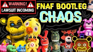 The Absolute CHAOS of NEW FNAF BOOTLEGS  Illegal Five Nights at Freddys Merch [upl. by Gaspard]