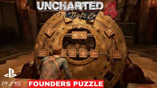 UNCHARTED 4 ChapterHidden in Plain Sight founders puzzle solved [upl. by Atidnan]