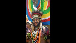 Colourful Rainbow Tribe Goroka Show 2022 [upl. by Llehsram992]