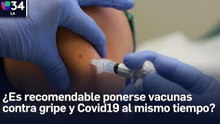 Vacunas simultáneas contra covid 19 y la gripe médico habla de los efectos en tu cuerpo [upl. by Brana]