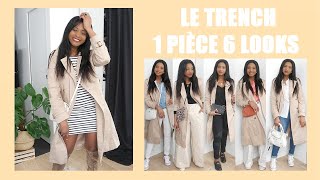 Comment porter le Trench  1 pièce 6 looks I Manuela Miro [upl. by Gally430]