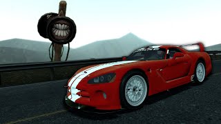 Siren Head Ruined Our Street Race in Gmod  Garrys Mod Multiplayer Survival [upl. by Enilrek]