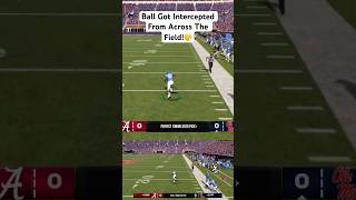 Best Defensive Interception Crazy Stick Work shorts share subscribe like collegefootball25 [upl. by Helali103]