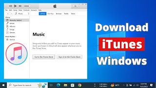 How to Download and Install iTunes on Laptop or PC [upl. by Ecineg96]