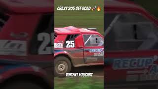 Vincent Foucart crash automobile rallye rally offroad wrc 2024 racing 205 [upl. by Ellehcrad]