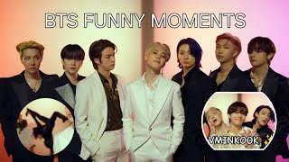 Bts Funny moments ButterHotter remix [upl. by Gnirol]