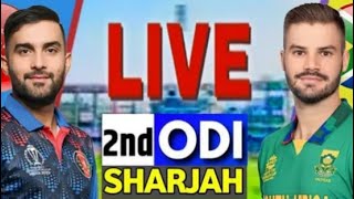 Afghanistan vs South Africa 2nd ODI Live Scores amp Commentary [upl. by Tartaglia344]