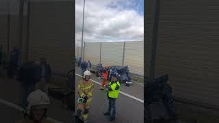 wypadek polska poland polish 😥 tragedy tragedia smutek seat auto strażpożarna [upl. by Owens]