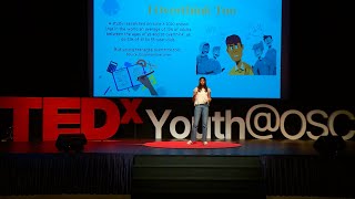 The futility of over thinking  Devyani Solanki  TEDxYouthOSC [upl. by Cummins]