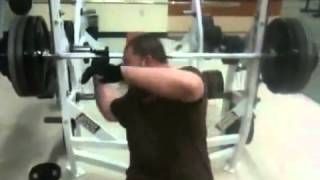 390 lb bench press [upl. by Wellesley]