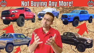 Im Not Buying Any More 3rd Generation Toyota Tacomas [upl. by Cristobal710]