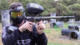 New Dye M3 Paintball Marker  Unboxing and Shooting Video [upl. by Ennaehr]