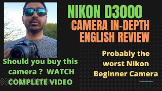 Is Nikon D3000 still good enough in 2022  In Depth ENGLISH Review with sample photos [upl. by Teddie]