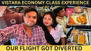 LUXURIOUS VISTARA ECONOMY CLASS FLIGHT EXPERIENCE  VISTARA FOOD REVIEW 😍😍 Mumbai to Delhi ✈️ [upl. by Acina520]