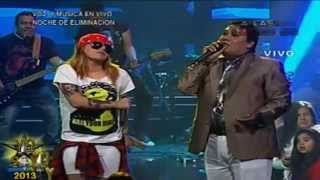 Knocking on heavens door  Yo Soy Axl Rose y Juan Gabriel [upl. by Adnilak]