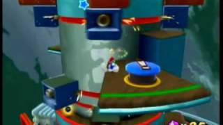 Super Mario Galaxy 2  To the Top of Topmans Tower [upl. by Ydualc]