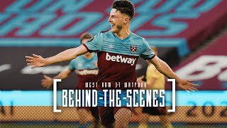 DECLAN RICE SCREAMER  BEHIND THE SCENES [upl. by Larissa]