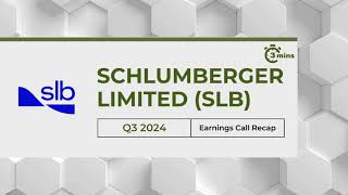 Schlumberger Limited SLB Earnings Call Recap for Q3 2024 [upl. by Saltsman]