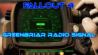 Fallout 4 Unmarked Location Greenbriar Radio Signal narrated [upl. by Theda]