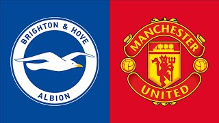 Brighton vs Manchester United Highlights  Premier League 2324  eFootball PES 2021 [upl. by Ahsirtak417]