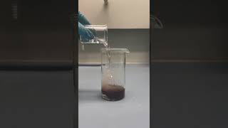 Reaction between sulphuric acid and potassium iodide 🍶 [upl. by Cargian]