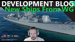 Development Blog  New Ships From WG [upl. by Datha468]