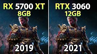 RX 5700 XT vs RTX 3060 12GB  Test in 11 Games [upl. by Rammus]