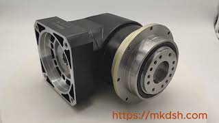 High Precision Helical Bevel Gear 90 Degree Right Angle Servo Motor Planetary Gearbox  MKD [upl. by Luann244]