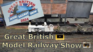 4K Great British Model Railway Show 2024 The British Motor Museum Gaydon Warwickshire [upl. by Ahsiugal200]