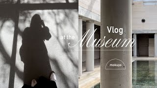 subvlog｜秋の美術館で美しい建物を見て回る｜beautiful buildings at the autumn art museum [upl. by Buxton295]