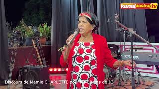 Le discours de Mamie CHARLETTE pour les 58 ans de JClaude COINDIN Novembre 2024 [upl. by Yreme]