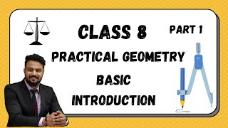 class 8 maths chapter 4 practical geometry basic introduction [upl. by Lurleen]