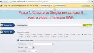 Come convertire Flash SWF in MP4 online [upl. by Valle]