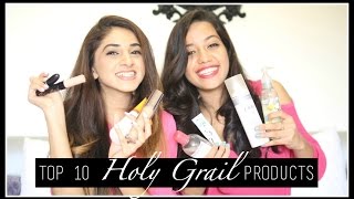 Top 10 holy grail products ft Aashna Shroff  Debasree Banerjee [upl. by Darla]