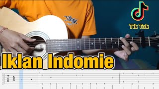 IKLAN INDOMIE  DARI SABANG SAMPAI MARAOKE  FINGERSTYLE GITAR  TAB TUTORIAL  CHORD [upl. by Adair85]