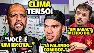 TRETA A DSCUSSÃ0 FEIA NA ENTREVISTA ENTRE FELIPE MELO E JOGADOR DO CITY APÓS P0LÊMICA PESADA [upl. by Inad]