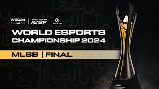 MLBB  PHILIPPINES vs MALAYSIA  GRAND FINAL  IESF WORLD ESPORTS CHAMPIONSHIP 2024  DAY 4 [upl. by Dennet]