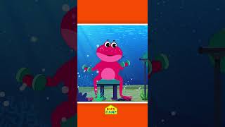 Five Little Speckled Frogs nurseryrhymes kidssong kidscamp shorts kidsvideo [upl. by Eri]