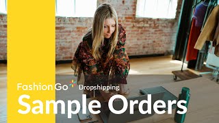 Place Sample Orders on FashionGo Dropshipping [upl. by Eltsirhc]